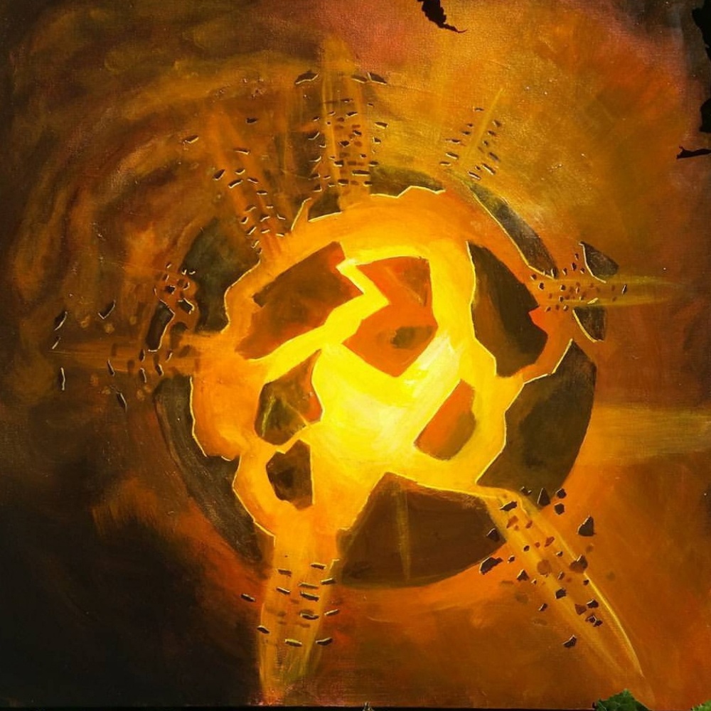 acrylic painting